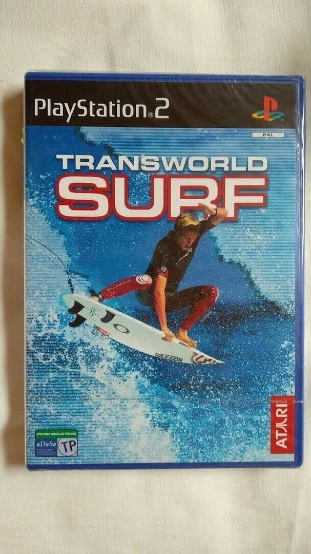 Transworld SURF para playstation 2 Nuevo y precintado Pal