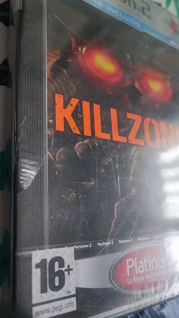 Killzone nuevo y precintado para playstation 2 edicion platinum(ver foto 1,2)11