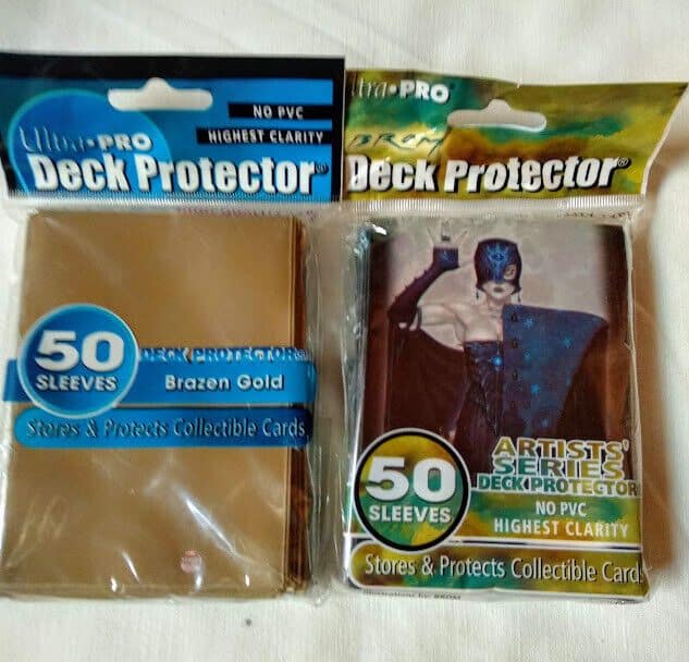 Lote de 2 paquetes 50 fundas cada uno Ultra-Pro Deck Protector(156+)