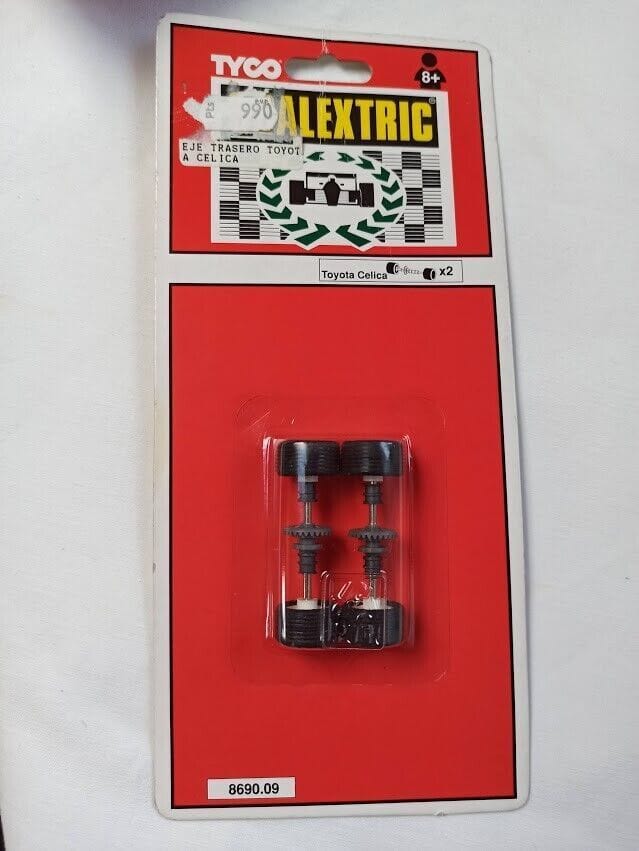 Eje trasero 2 unidades para Toyota Celica Scalextric marca Tyco Nuevo (29)
