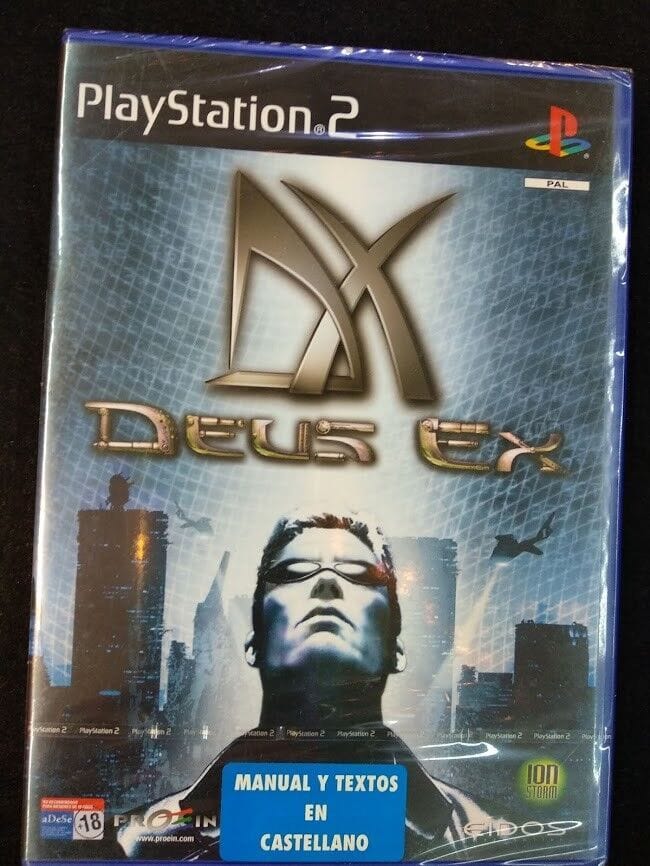 Deus Ex videojuego para play 2 nuevo y precintado**(5)
