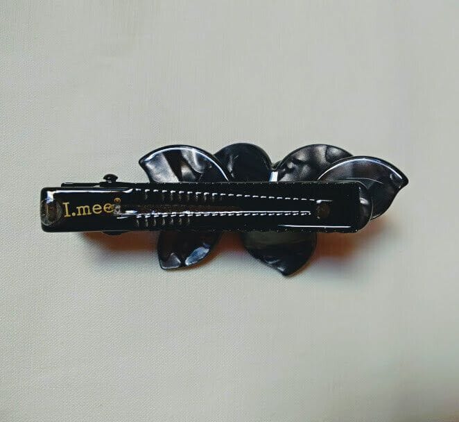 Pasador pinza pelo color gris mujer Nuevo - Imagen 3