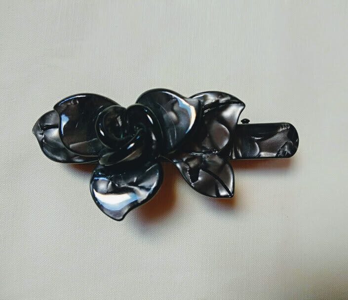 Pasador pinza pelo color gris mujer  Nuevo
