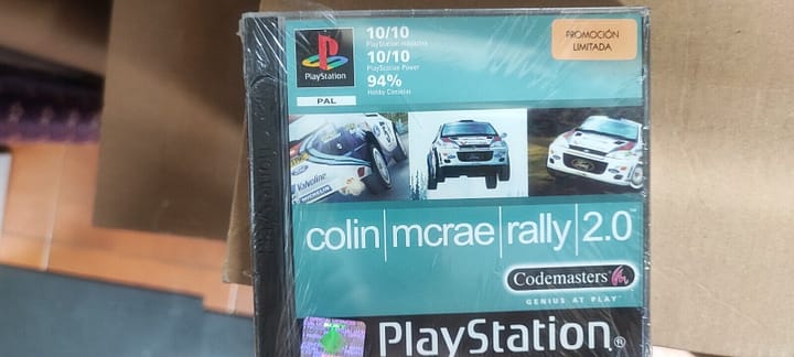 Colin Mcrae Rally 2.0  Playstation 1 Nuevo y precintado Pal(87)ver fotos..