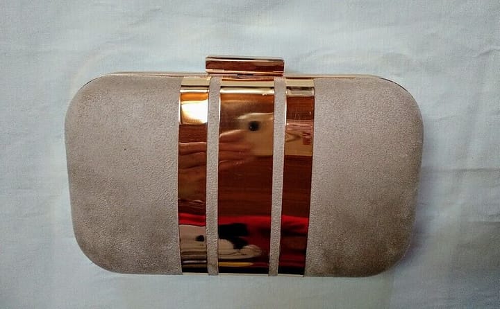 Bolso fiesta,clutch,cartera de mano mujer con cadena con flores Nuevo