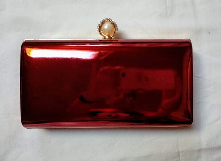 Bolso fiesta,clutch,cartera de mano acharolada mujer  Nuevo - Imagen 3