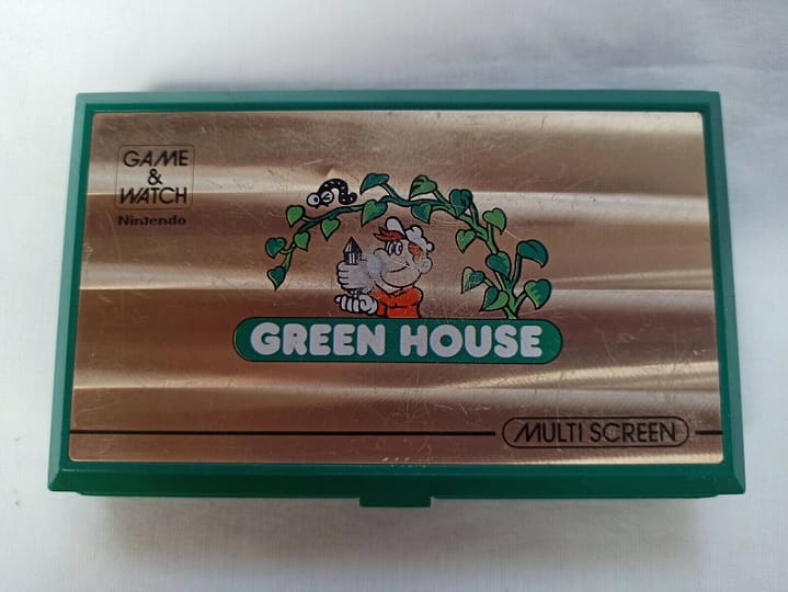 NINTENDO GAME WATCH GREEN HOUSE USADA ,como nueva(146) - Imagen 3