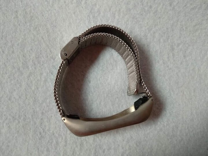 Pulsera acero inoxidable caballero para Miband 3 de Xiaomi esterilla nueva - Imagen 3
