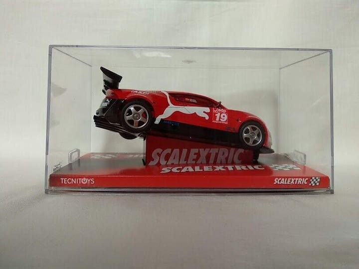SCX Scalextric Seat Cupra GT Rojo Puma Ref 6199 decoracion mx-onda 1/32 Nuevo - Imagen 3