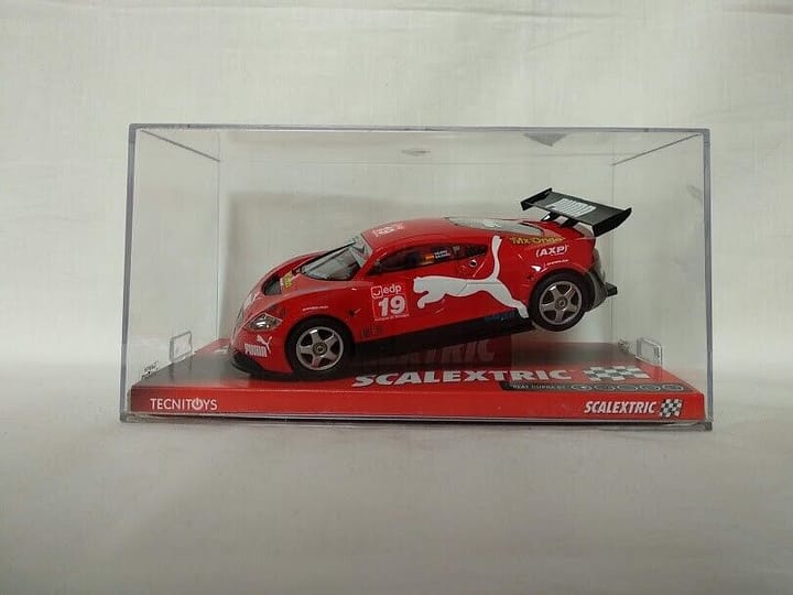 SCX Scalextric Seat Cupra GT Rojo Puma Ref 6199 decoracion mx-onda 1/32 Nuevo