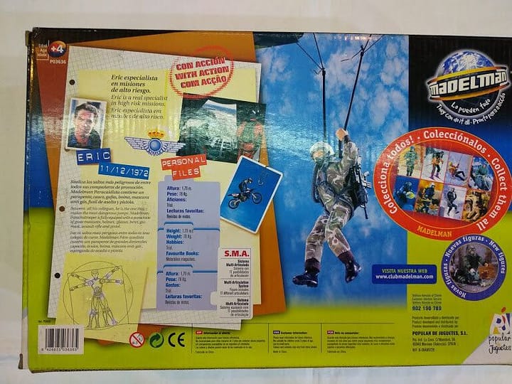 Madelman paracaidista ONU Nuevo y precintado. - Imagen 3