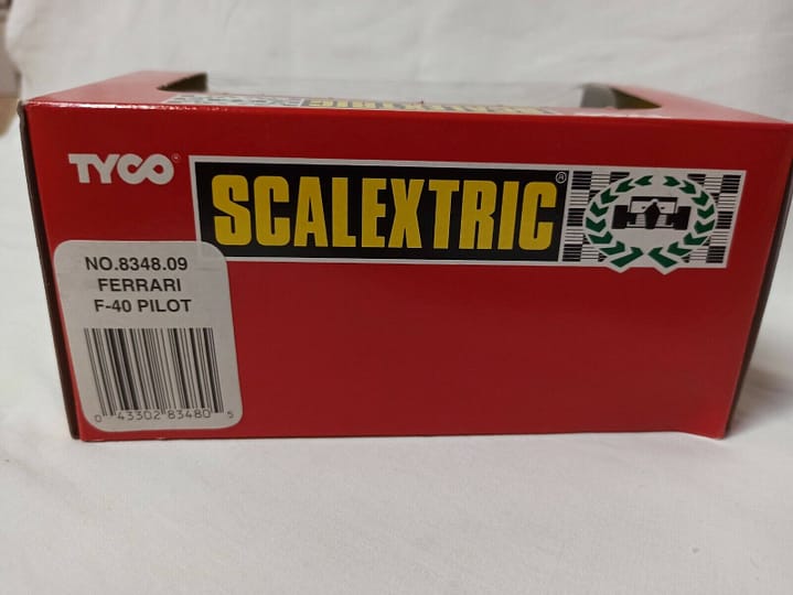 Scalextrix Ferrari F-40 " Pilot" nuevo TYCO Ref 83480-.09 (143) - Imagen 3