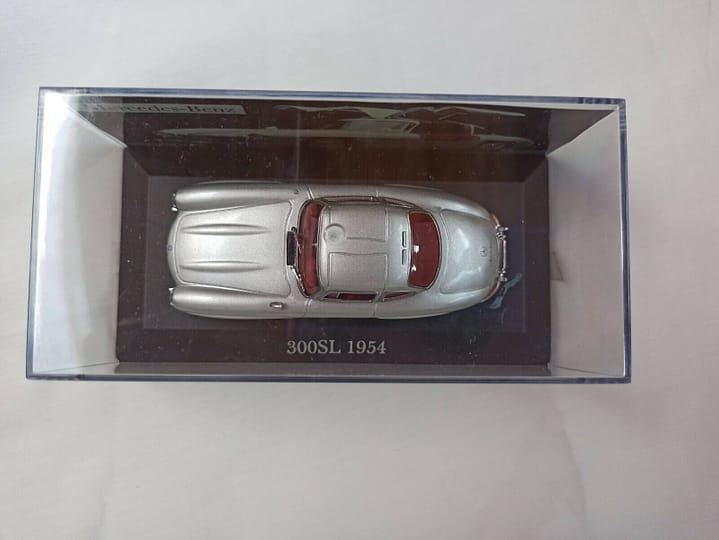 MERCEDES 300 SL 1954 GRIS PLATA  1/43 NUEVO CON CAJA  (146) - Imagen 3