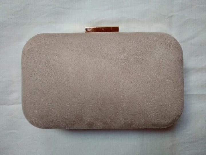 Bolso fiesta,clutch,cartera de mano mujer con cadena con flores Nuevo - Imagen 3