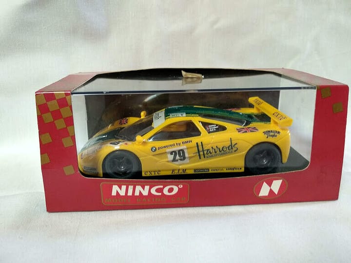 SCX MCLAREN F1 GTR LE MANS 1995 Ninco DESCATALOGADO Nuevo con caja (95)