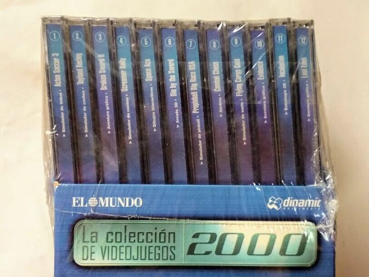 La Coleccion de videojuegos 2000 para PC Nuevo y precintado