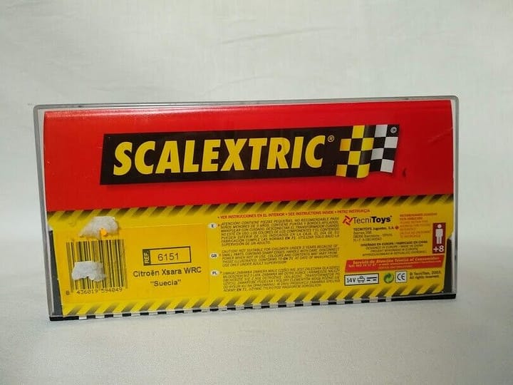 SCX Scalextric  CITROEN XSARA WRC  "SUECIA" Ref 6151 1/32 Nuevo - Imagen 3