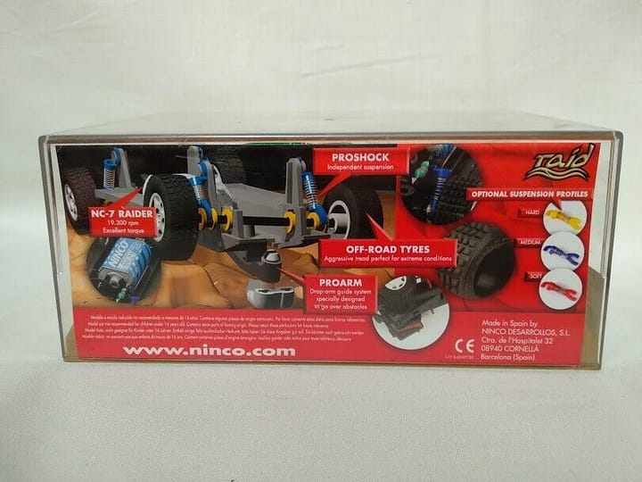 SCX Scalextric MITSUBISHI PAJERO ARGOS DESERT DIRT  ref 50323 Ninco 1/32 Nuevo - Imagen 3