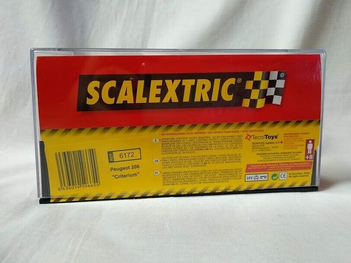Scalextric Peugeot 206 WRC Criterium Ref 6172  1/32 Nuevo a estrenar en caja - Imagen 3