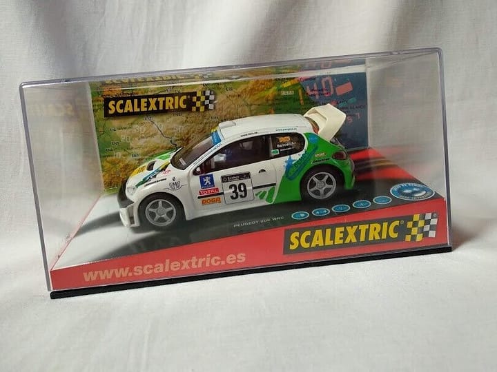 Scalextric Peugeot 206 WRC Criterium Ref 6172  1/32 Nuevo a estrenar en caja