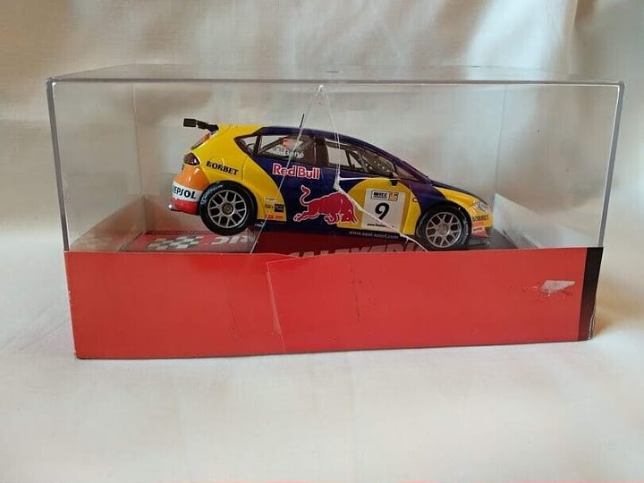 SCX Scalextric Seat Leon WTCC Ref 6209 caja rota  1/32 Nuevo (108) - Imagen 3
