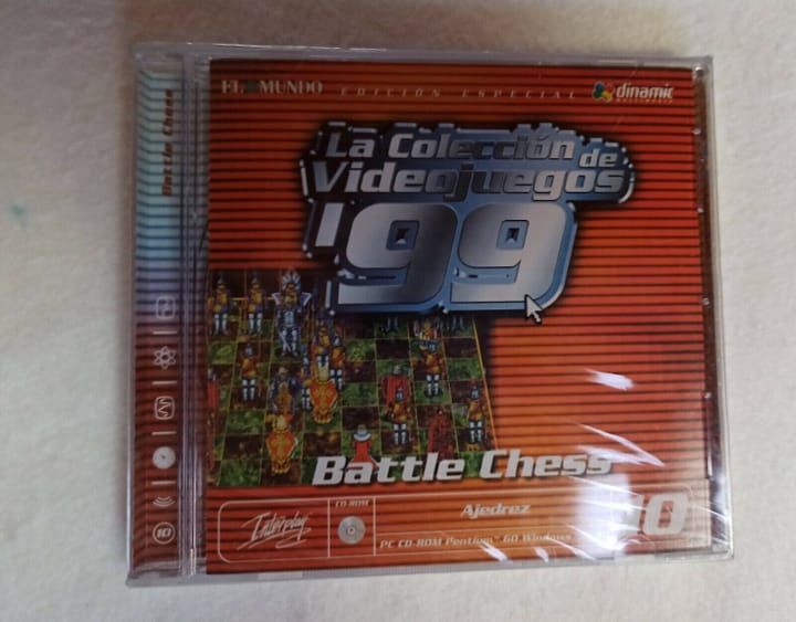 BATTLE CHESS EDITION PARA PC  WINDOWS 95/98/ nuevo precintado (150)