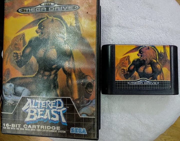 Altered Beast solo juego y caja  mega drive 16 bit Palde ocasion(106)