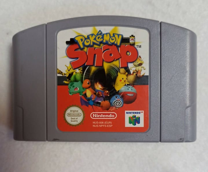 POKEMON SNAP para Nintendo 64 Pal usado SIN CAJA NI INSTRUCCIONES (150)