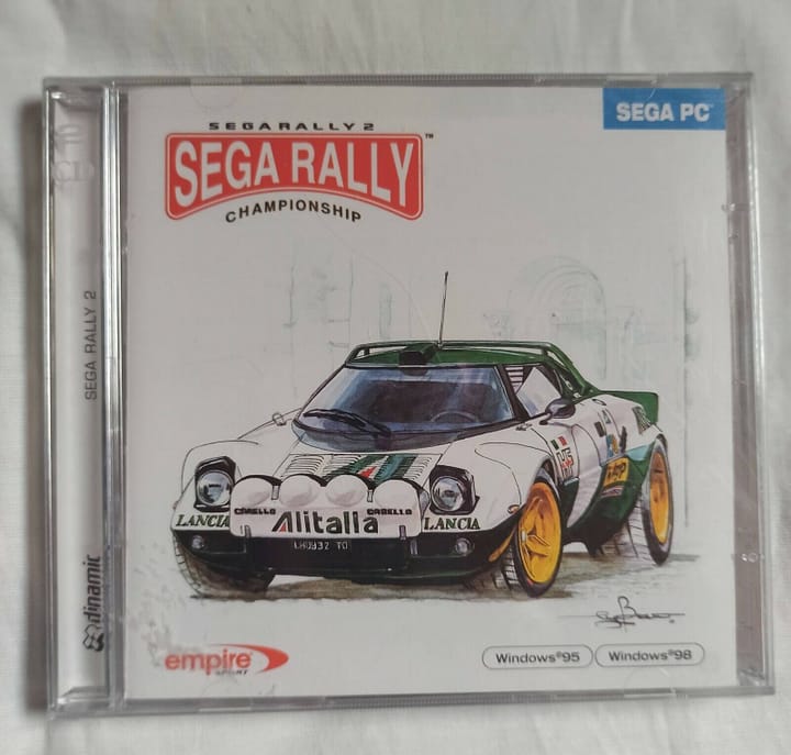 SEGA RALLY CHAMPIONSHIP PC WIN 95 / 98   Nuevo  precintado  (142)