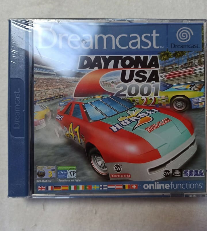 DAYTONA USA 2001 PARA DREAMCAST NUEVO Y PRECINTADO (151)