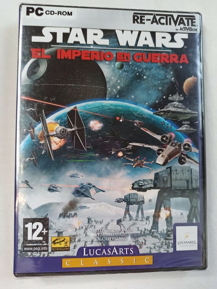 STAR WARS El Imperio En Guerra PC SOLO WIN 2000/XP Nuevo   (140)