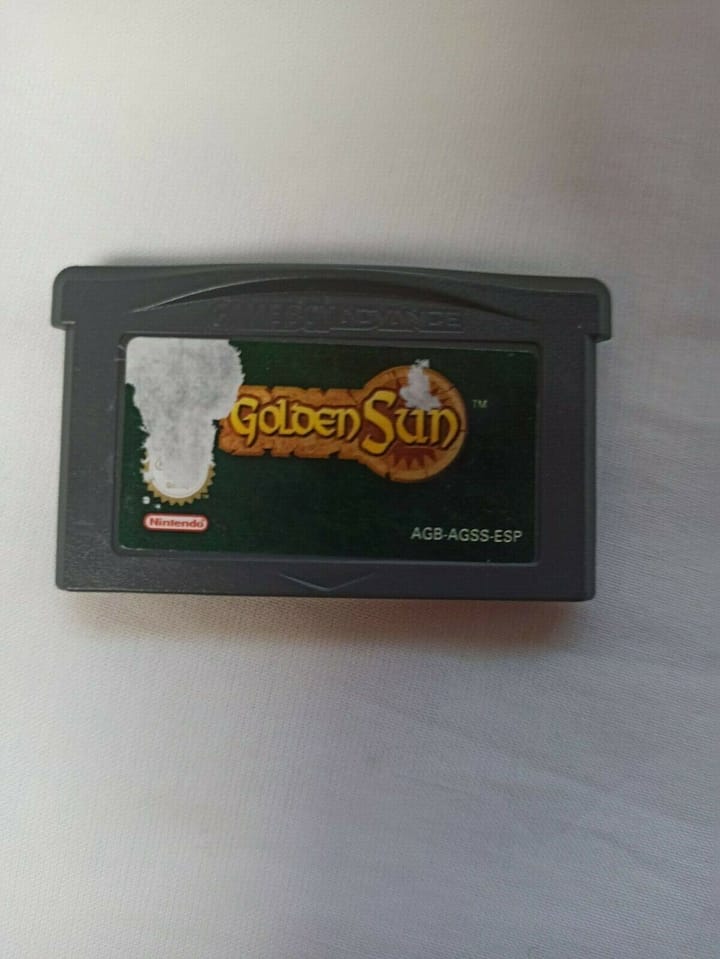 GOLDEN SUN   BUEN ESTADO GB ADVANCE Pal ORIGINAL(156)
