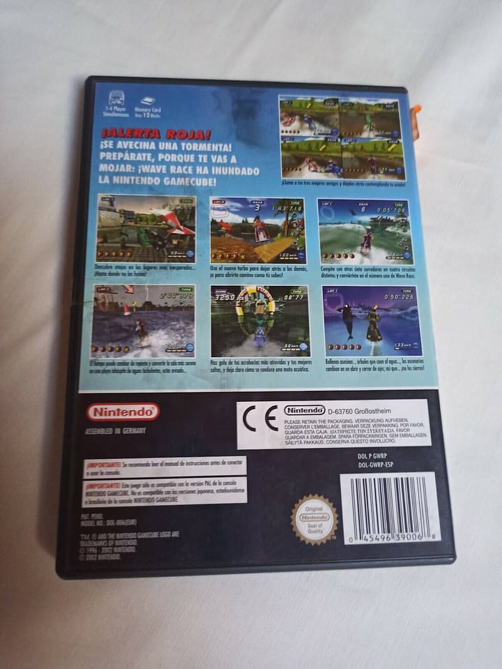 Wave Race:Blue Storm para Nintendo GameCube como nuevo Pal (146) - Imagen 3