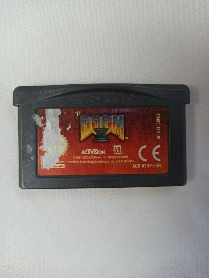 DOOM   BUEN ESTADO GB ADVANCE Pal ORIGINAL(156)