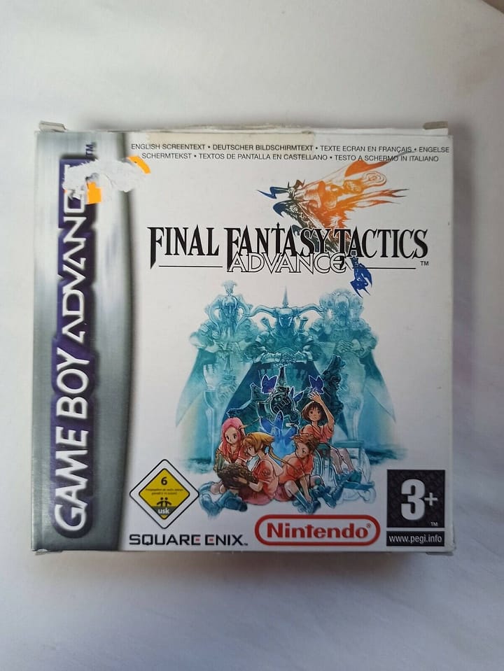 FINAL FANTASY TACTICS ADVANCE como nuevo completo GB advance Pal ORIGINAL(156) - Imagen 3