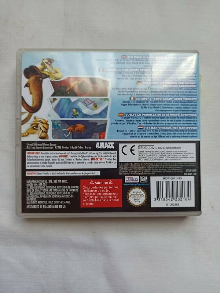 ICE AGE 2  para Nintendo DS COMO NUEVO COMPLETO ORIGINAL (156) - Imagen 3