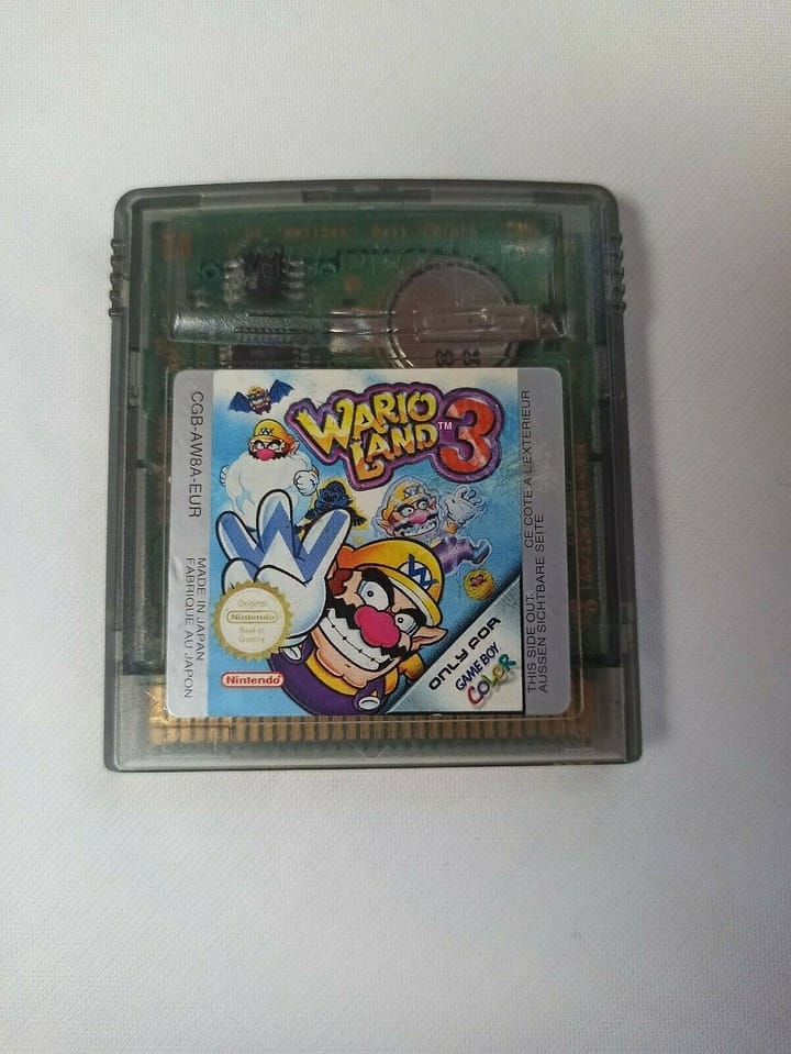 WARIO LAND 3  BUEN ESTAD GB COLOR Pal ORIGINAL(156)