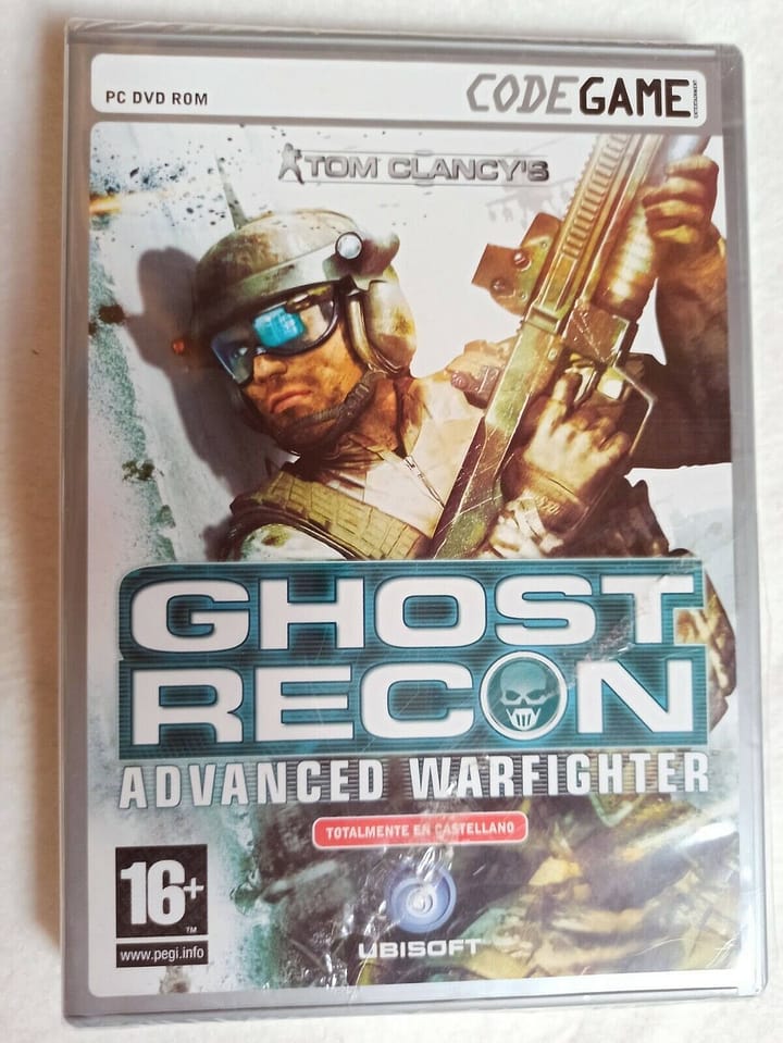 Ghost Recon Advance Warfighter  PC SOLO WIN XP Y 2000 Nuevo precintado (140)