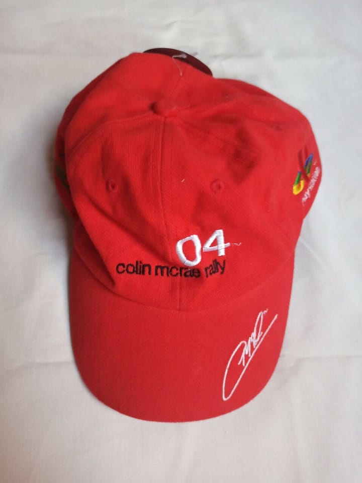 Gorra Colin Mcrae  Rally edición limitada Nueva a estrenar especial (146)