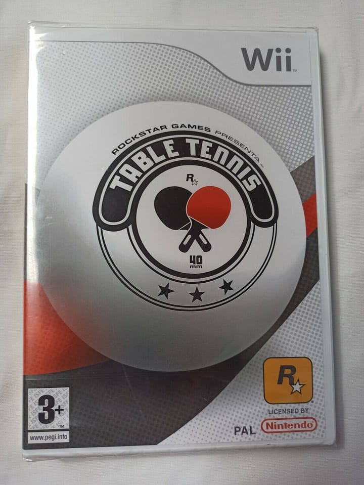 Table Tennis  para Nintendo Wii Nuevo y precintado Pal España  (140)