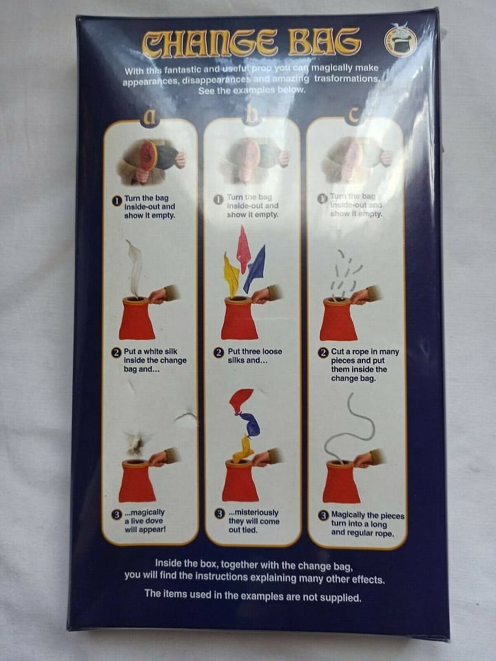BOLSA DE CAMBIO REPETICION Y CREMALLERA PARA  MAGIA NUEVA (157) - Imagen 3