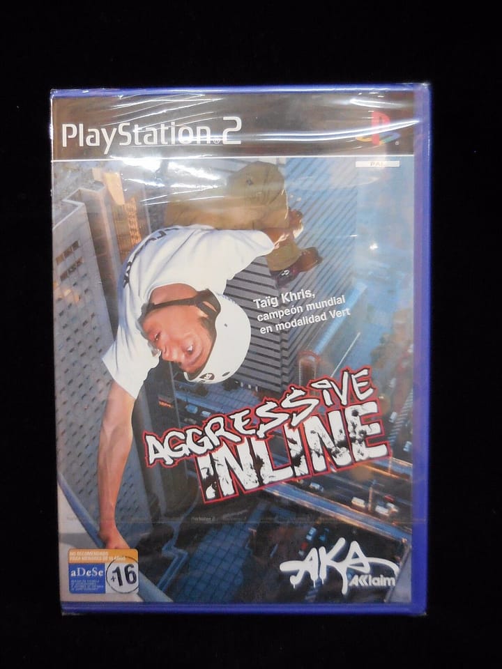 Aggressive Inline para playstation 2 Pal Nuevo y precintado
