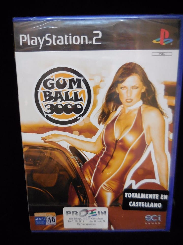 Gumball 3000 para playstation 2 Pal Nuevo y precintado