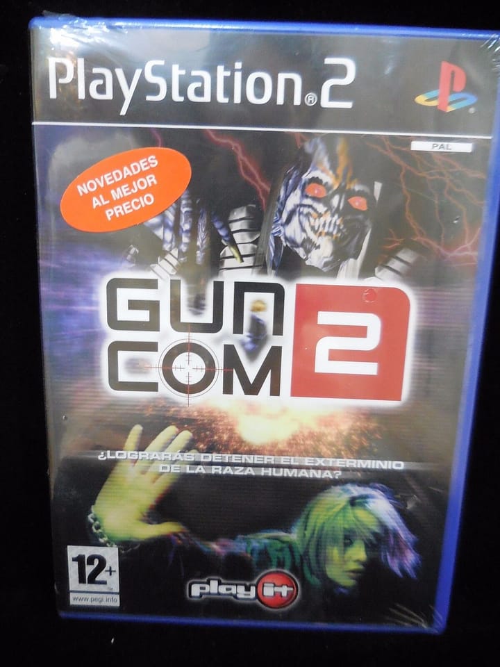 Guncom 2 para playstation 2 nuevo y precintado