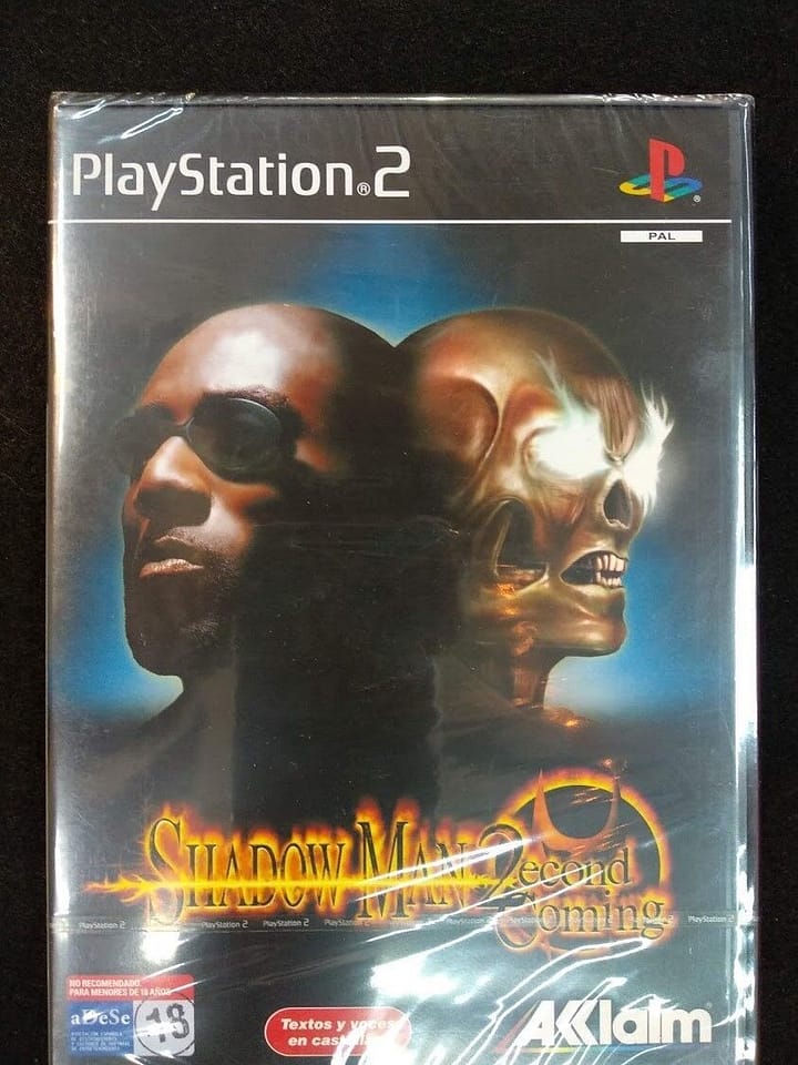 Shadow Man 2econd Coming para playstation 2 Nuevo y precintado