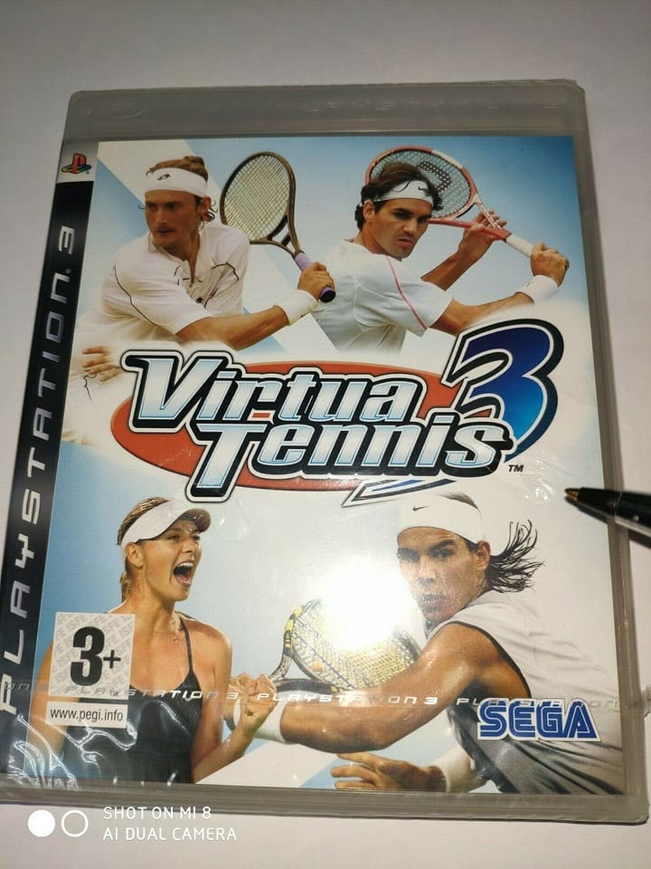 Virtua Tennis 3 para playstation 3 Nuevo y precintado Pal