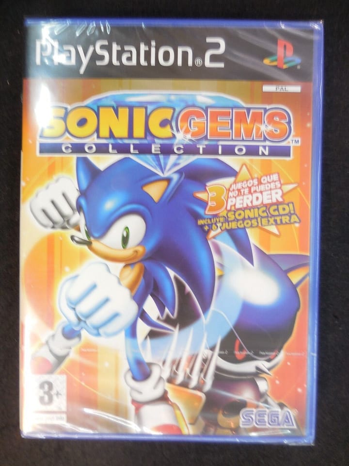 Sonic Gems Collection para playstation 2  Nuevo y precintado PAL