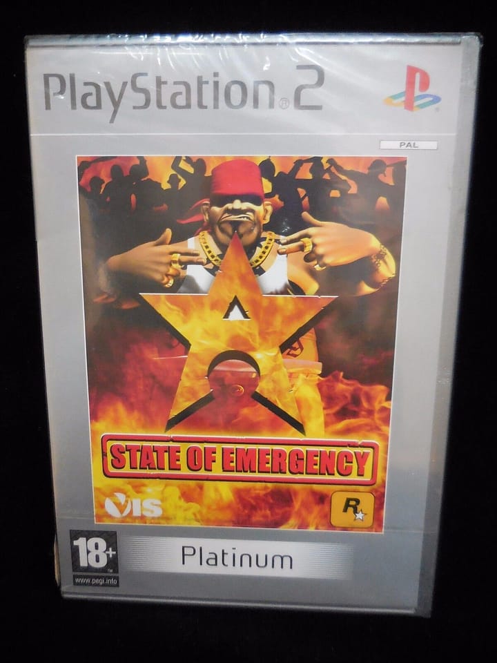 State of Emergency para playstation 2 Nuevo y precintado