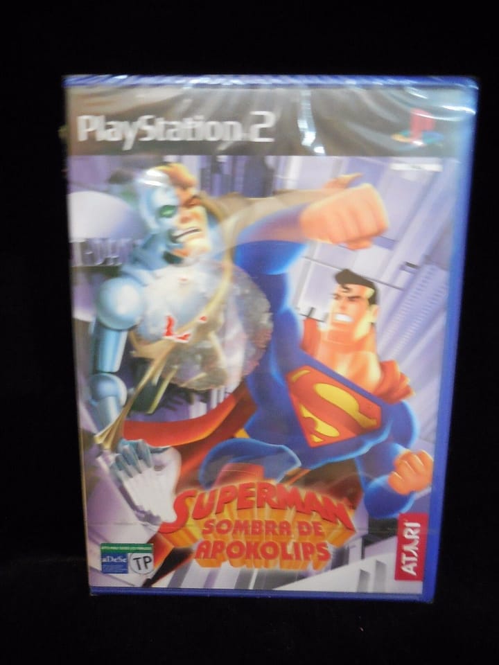 Superman:Sombra de Apokolips nuevo y precintado playstation 2 PAL