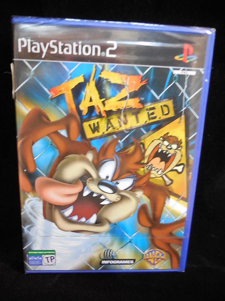 Taz Wanted para  playstation 2 PAL nuevo y precintado